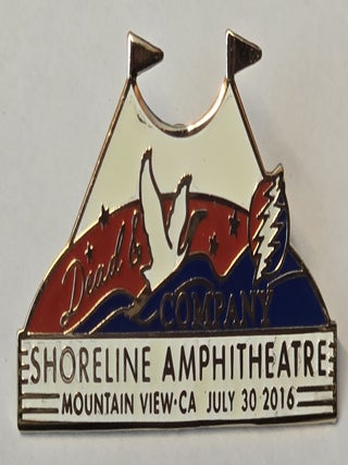 Item #206386 Dead and Company - 2016 - Summer Tour - Pin - Mountain View, Ca - Shoreline...