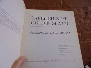 Early Chinese Gold & Silver