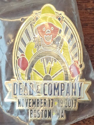 Item #206799 Dead and Company - 2017 - Fall Tour - Pin - Boston, MA. - T.D. Garden Center, Nov....