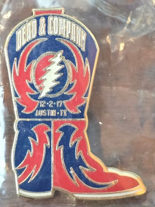 Item #206800 Dead and Company - 2017 - Fall Tour - Pin - Austin, TX - Frank Erwin Center, Dec. 2,...