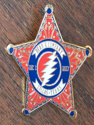 Item #206801 Dead and Company - 2017 - Fall Tour - Pin - Dallas, TX - American Airlines Center,...