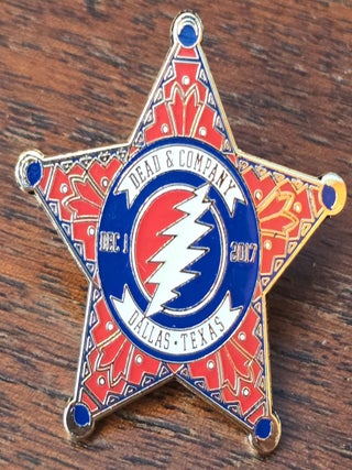 Dead and Company - 2017 - Fall Tour - Pin - Dallas, TX - American Airlines Center, Dec. 1, 2017