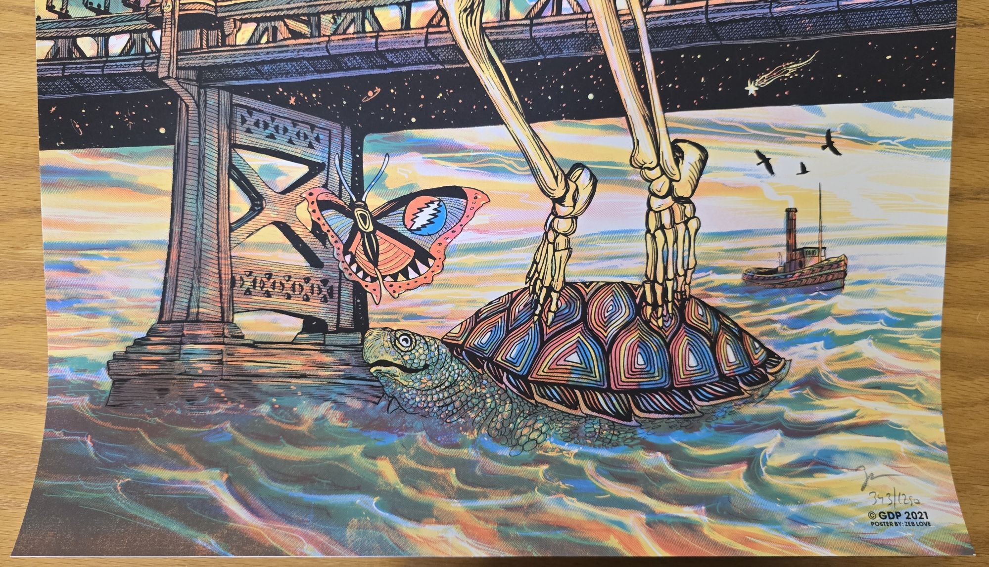 Dead & Company Poster Philadelphia Citizen's 8/21, 2021
