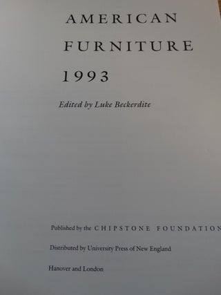 American Furniture 1993