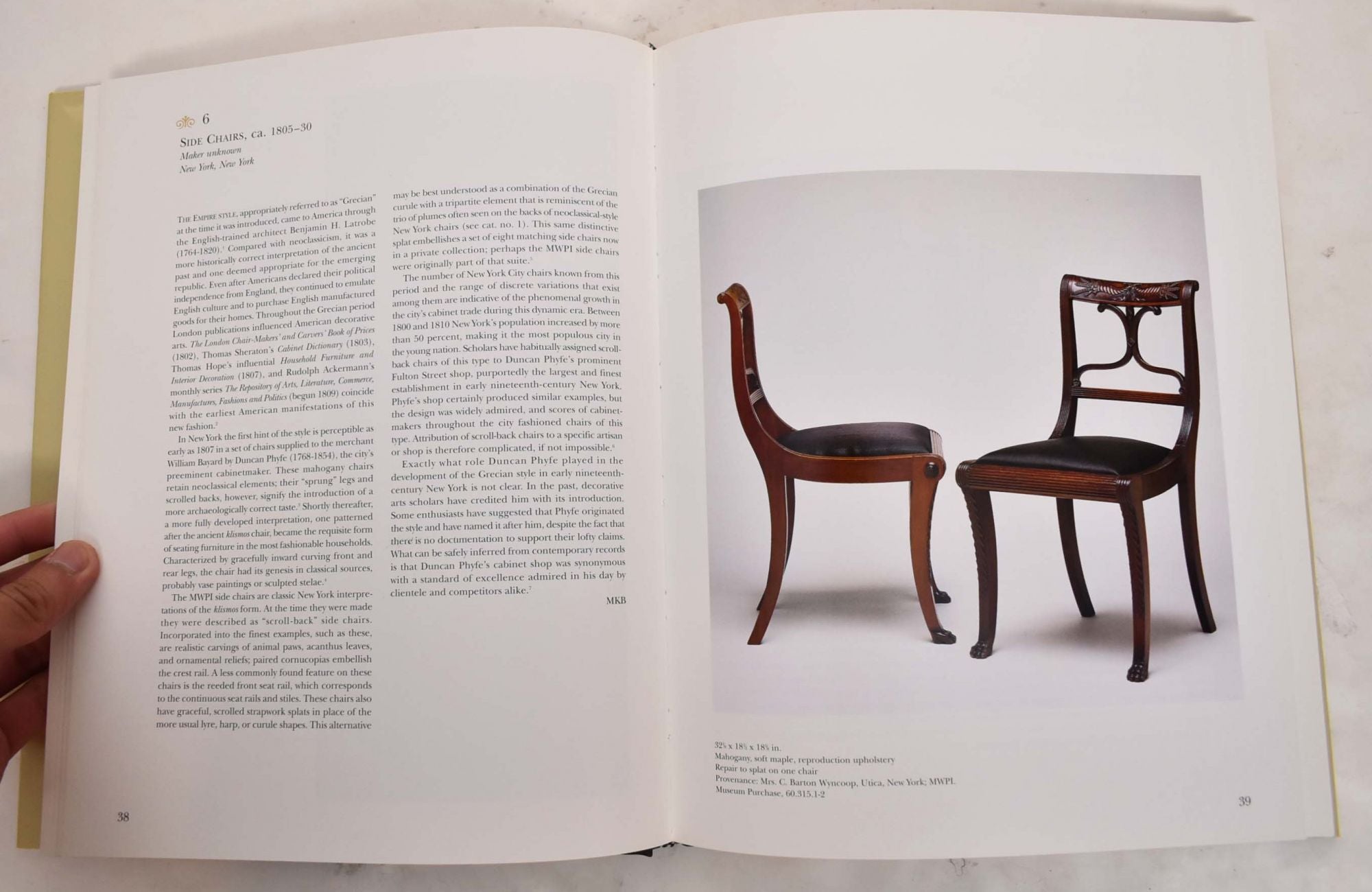 Masterpieces of American Furniture from the Munson-Williams