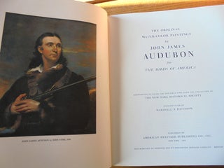 The Original Water-Color Paintings by John James Audubon for The Birds of America (2-volume set)
