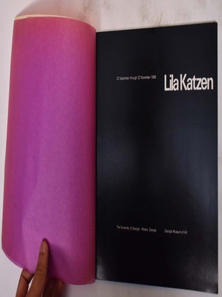 Item #2426 Lila Katzen. GA: Georgia Museum of Art Athens, 1969, Sept. 22 to Nov. 22