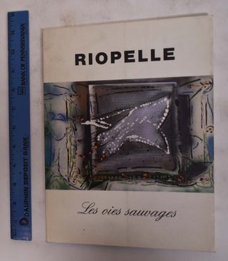 Item #24413 Riopelle Les Oies Sauvages Paintings and Collages on Paper Mounted On Canvas, 1983....
