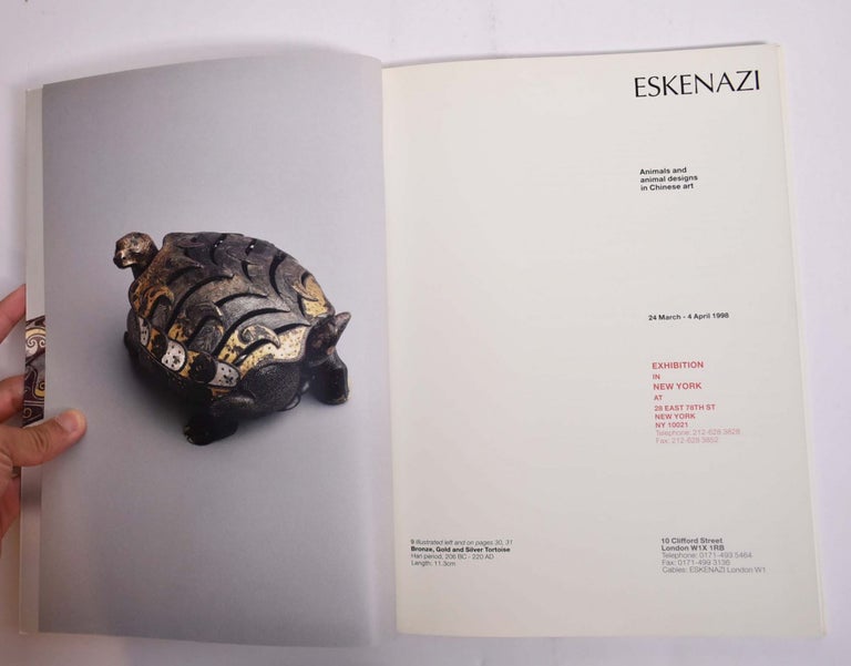 Item #24891 Eskenazi: Animals and Animal Designs in Chinese Art. Regina Krahl.