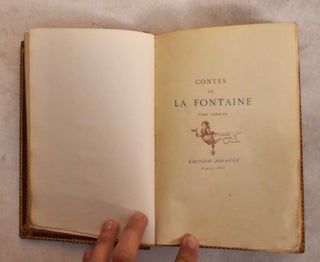 Item #26036 Contes de La Fontaine. Paul Lacroix, preface