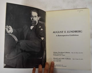 August F. Lundberg: A Retrospective Exhibition
