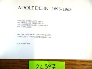 Adolf Dehn 1895-1968