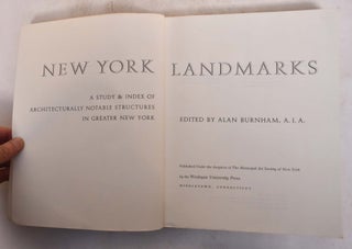 New York Landmarks: A Study & Index of Architecturally Notable Structures in Greater New York