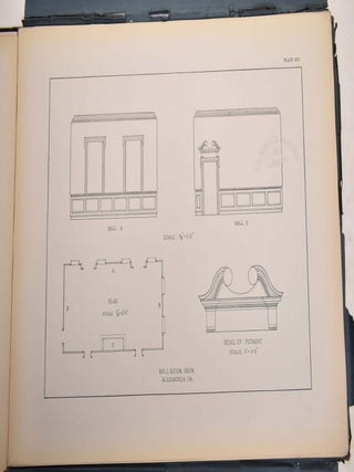 Measured Drawings of Woodwork Displayed in the American Wing