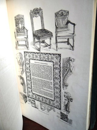 Studies from Old English Mansions: Their Furniture, Gold and Silver Plate etc. (Complete 4 volume set, Series 1-4)