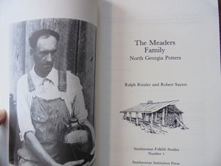 The Meaders Family: North Georgia Potters (Smithsonian Folklife Studies no. 1)