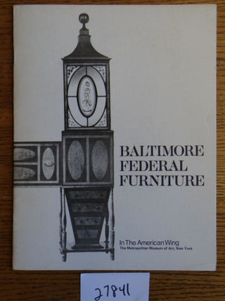 Item #27841 Baltimore Federal Furniture in the American Wing. Marilynn Johnson Border