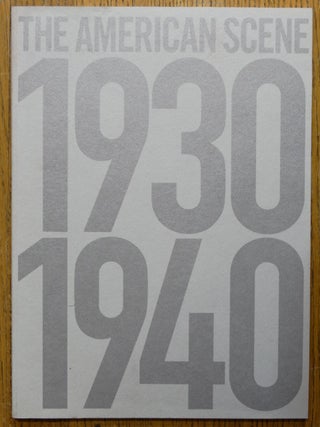 Item #28171 The American Scene: 1930 - 1940: 3 December 2000. Michael D. Hall