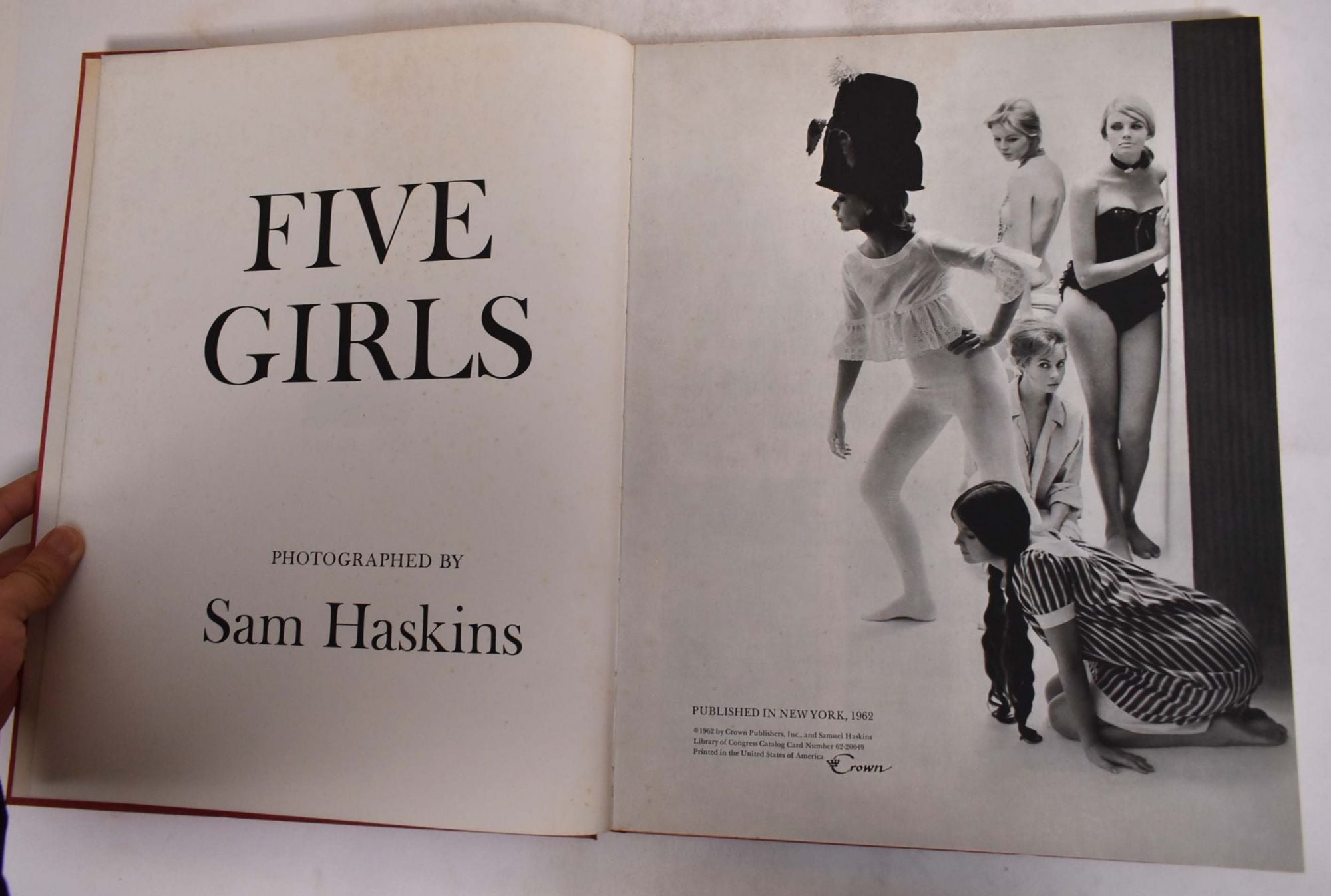 Five Girls Photographed by Sam Haskins | Samuel Haskins | 1st edition