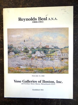 Item #2943 Reynolds Beal, A.N.A. 1866-1951. Robert C. III Vose