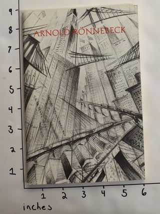 Item #30769 Arnold Ronnebeck (1885 - 1947). Betsy Fahlman