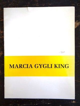 Item #30814 Marcia Gygli King. October 29 to November 19 Chapel Hill: University of North...