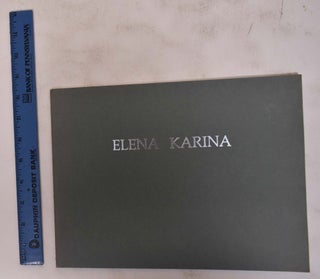 Item #31075 Elena Karina, A Sense of the Sea: Recent Porcelain Vessels and Drawings. October 14...