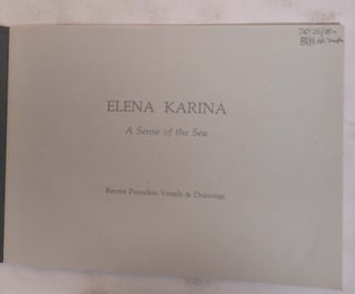Elena Karina, A Sense of the Sea: Recent Porcelain Vessels and Drawings