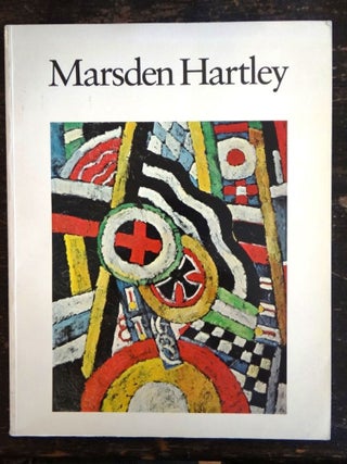 Item #3148 Marsden Hartley. Barbara Haskell