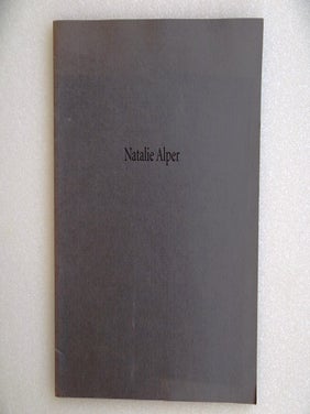 Item #31711 Natalie Alper: Recent Paintings. April 1 to May 18 Amherst: University of...