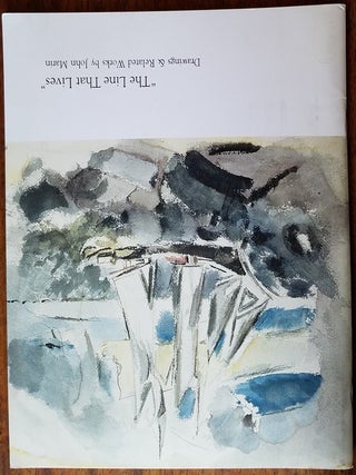 Item #32225 "The Line That Lives:" Drawings & Related Works by John Marin. Meredith E. Ward