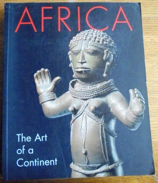 Item #32924 Africa: The Art of a Continent. Tom Phillips