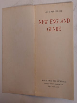 Art in New England: New England Genre