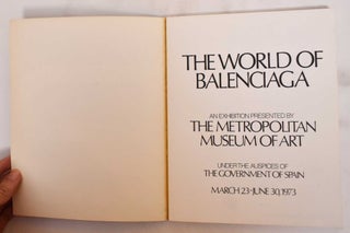 The World of Balenciaga
