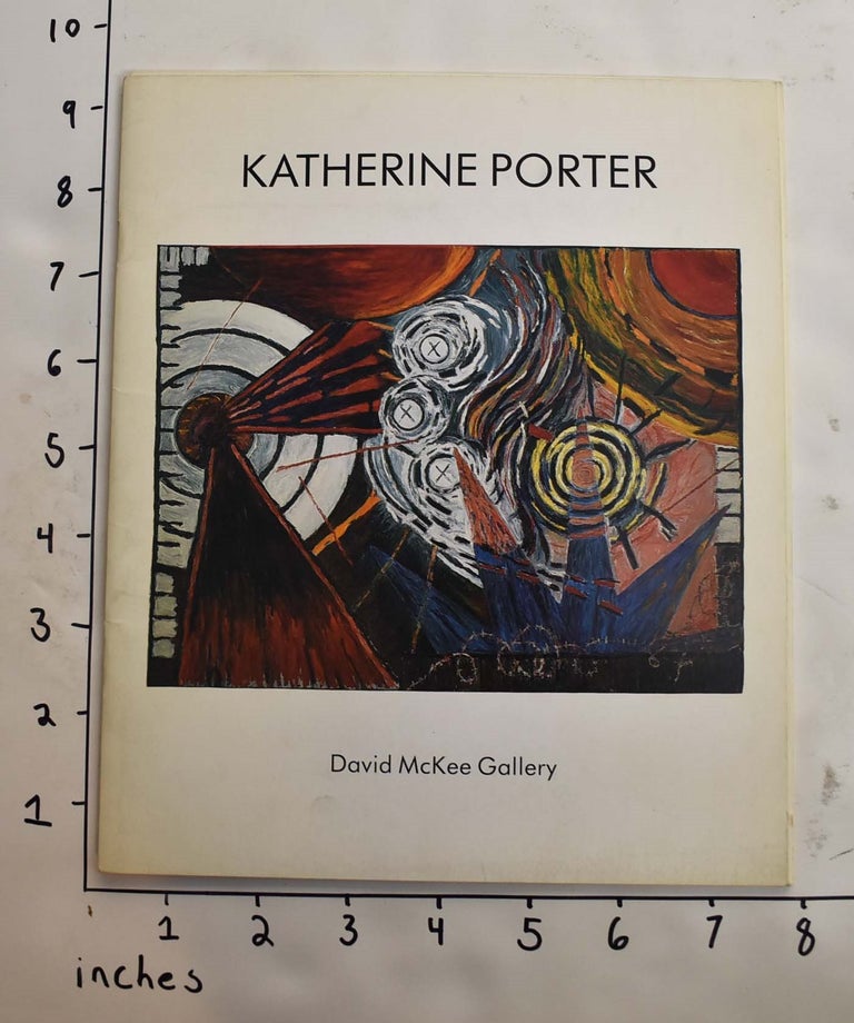 Item #34303 Katherine Porter: Paintings, 1981 - 1982. Jonathan Fineberg.