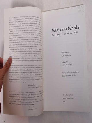 Marianna Pineda: Sculpture 1949 - 1996