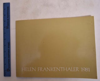 Item #34612 Helen Frankenthaler: New Paintings. Andre Emmerich Gallery