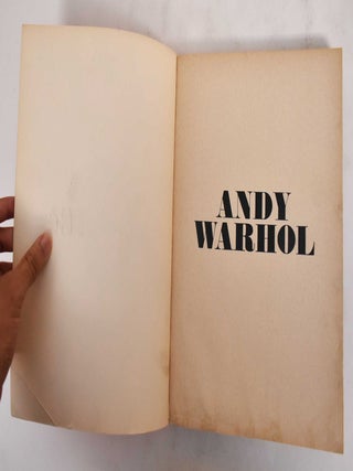 Item #36011 Andy Warhol. Andy Warhol, Rudy Burkhardt, Eric Pollitzer, John Schiff