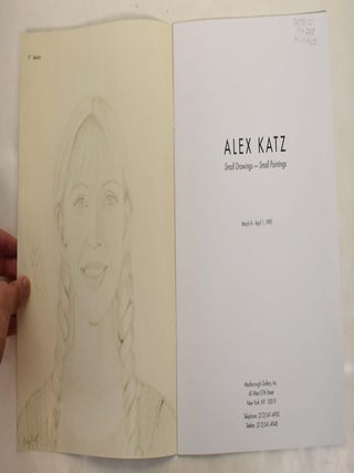 Alex Katz: Small Drawings - Small Paintings