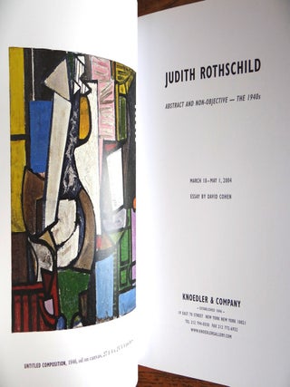 Judith Rothschild: Abstract and Non-Objective -- The 1940s