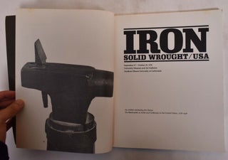 Item #36810 Iron, Solid Wrought USA. Southern Illinois University at Carbondale