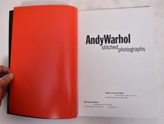 Andy Warhol Stitched Photographs