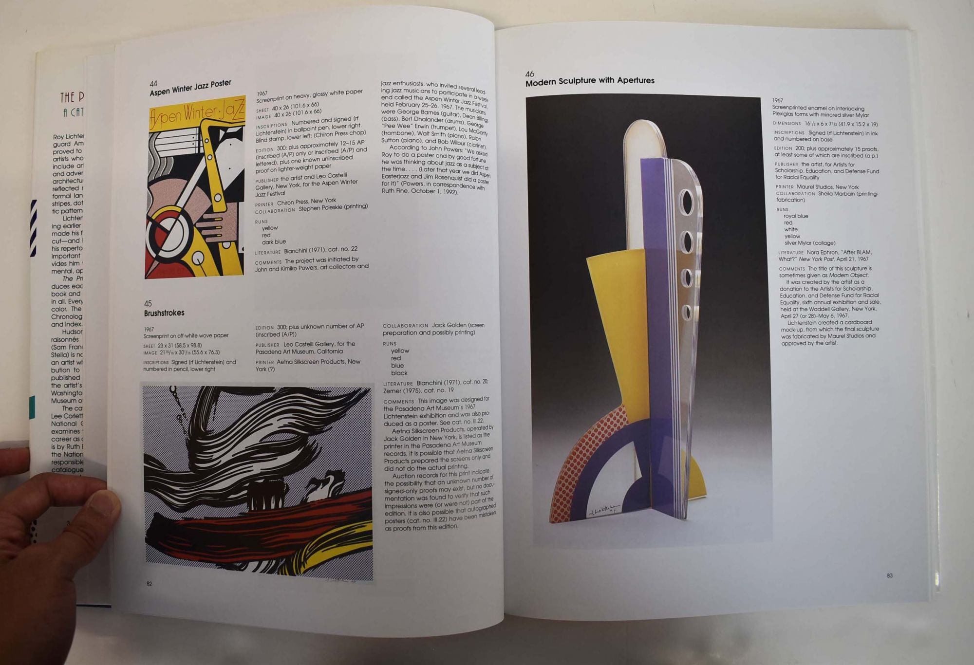 The Prints of Roy Lichtenstein: A Catalogue Raisonne, 1948-1993 