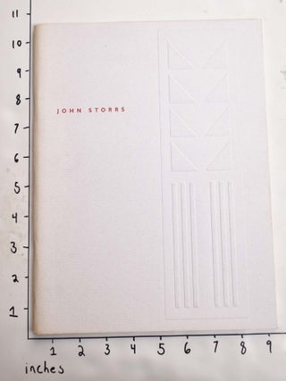 Item #4598 John Storrs: Rhythm of Line. Meredith E. Ward