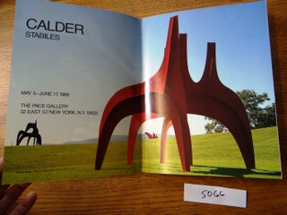 Alexander Calder: Stabiles