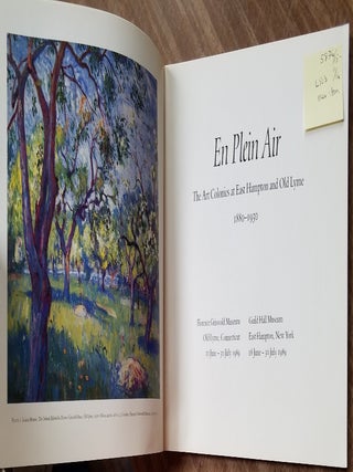 En Plein Air: The Art Colonies at East Hampton and Old Lyme, 1880-1930