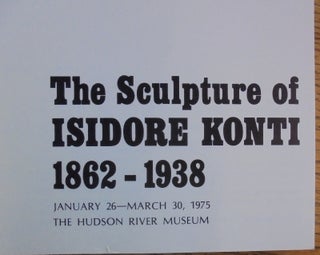 The Sculpture of Isidore Konti, 1862-1938