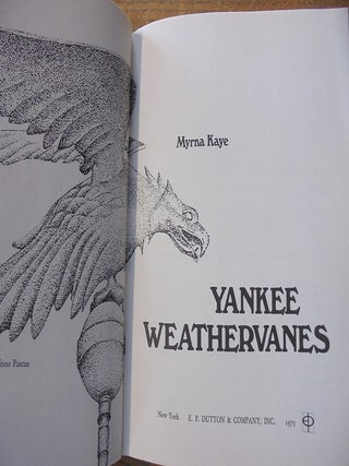 Yankee Weathervanes, Illustrated with drawings by Corinne Pascoe