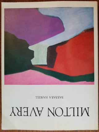 Item #7118 Milton Avery. Barbara Haskell