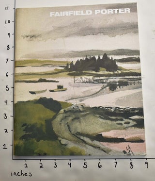 Item #7454 Fairfield Porter: Watercolors. Fairfield Porter